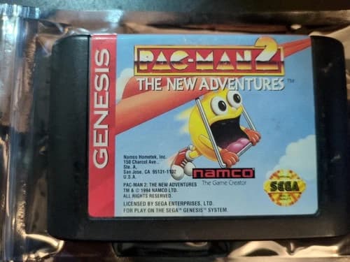Pac-Man 2: The New Adventures, Genesis, Cartridge Only, Tested Working