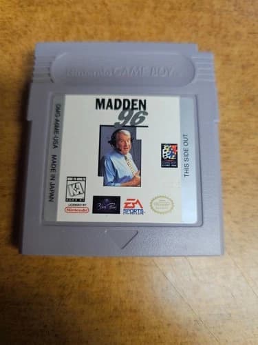 Madden 96 (Nintendo Game Boy, 1995)(TESTED)