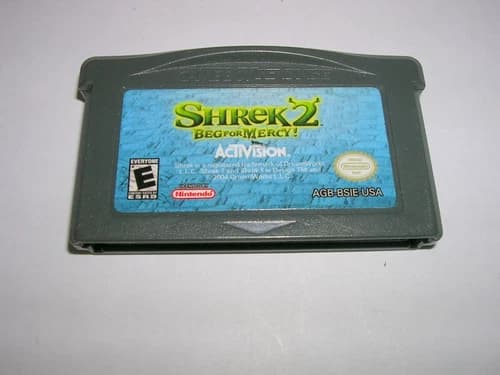 Shrek 2 Beg for Mercy (Nintendo Game Boy Advance GBA) Original Game