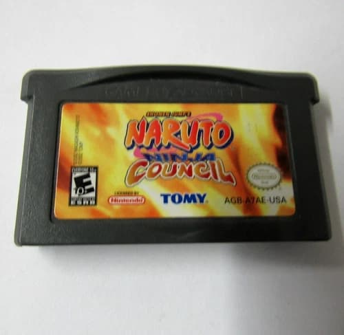 Gameboy Advance TOMY Shonen Jump's Naruto Ninja Council CART ONLY Tested