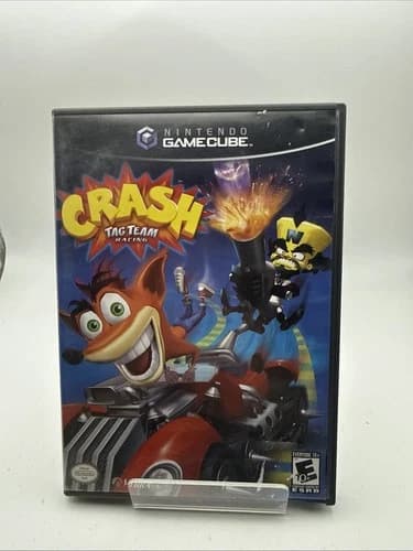 Crash: Tag Team Racing (Nintendo GameCube) CIB - Tested - Authentic