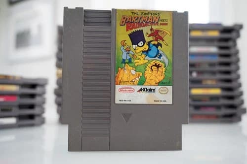 THE SIMPSONS: BARTMAN MEETS RADIOACTIVE MAN (1992) - NES, Cartidge Only