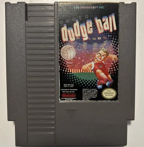 Super Dodge Ball (Nintendo Entertainment System, 1989) Tested And Authentic
