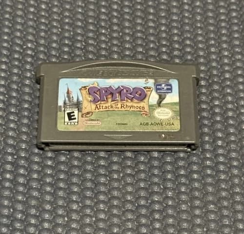 Spyro: Attack of the Rhynocs - Nintendo Gameboy Advance - GBA - WORKS