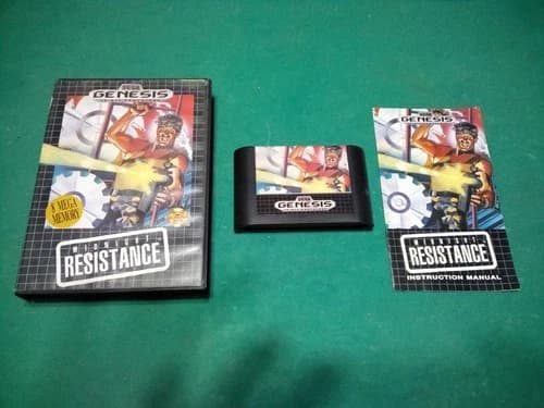 Midnight Resistance Sega Genesis Complete in Box