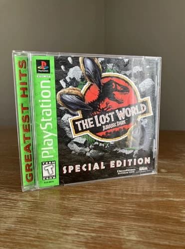 PS1 The Lost World Jurassic Park Special Edition (PlayStation 1, 1997) Tested
