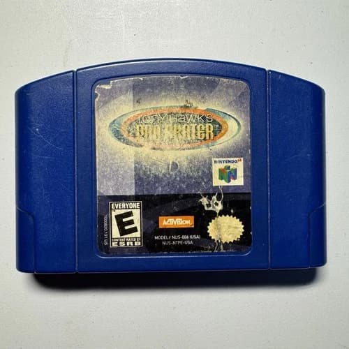 Tony Hawk's Pro Skater Nintendo 64 N64 Authentic Game Cart Only Tested 1999