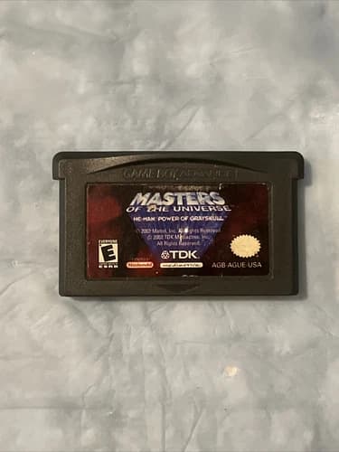 Masters of the Universe Nintendo Gameboy ADVANCE GBA Tested AUTHENTIC