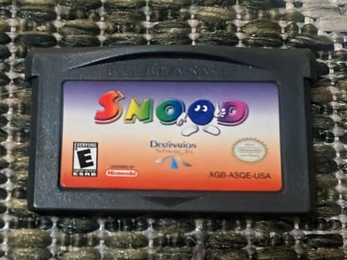 Snood Game Boy Advance OBO