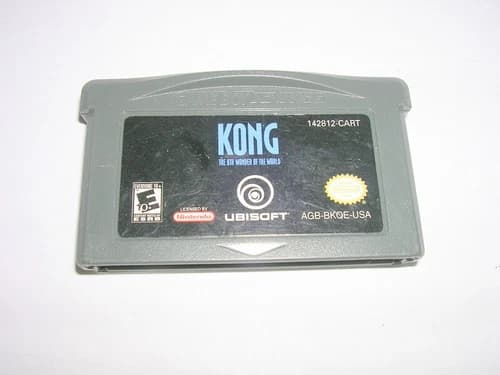 Kong 8th Wonder of the World (Nintendo Game Boy Advance GBA) Original Game