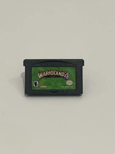 Wario Land 4 Nintendo Game Boy Advance GBA Tested Battery Saves Authentic