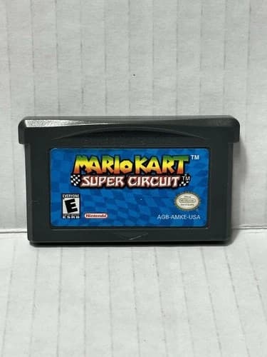 Mario Kart Super Circuit (Nintendo Game Boy Advance) GBA Cartridge Only Tested