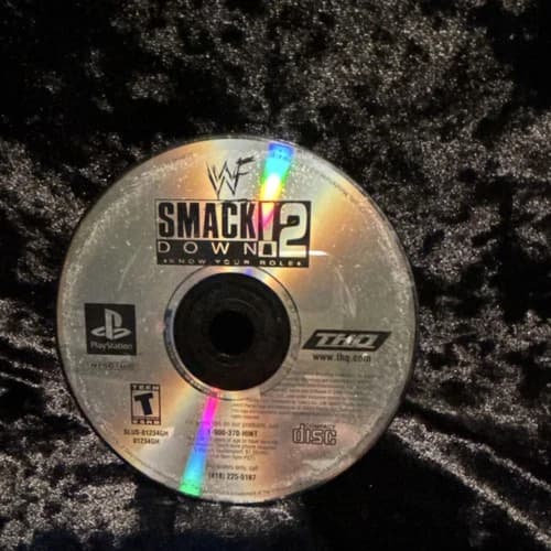 THQ WWF SmackDown! 2: Know Your Role Sports Sony PlayStation 1 T-Teen