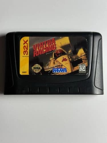 SEGA Virtua Racing Deluxe (Sega Genesis 32X, Racing) - Authentic and Tested