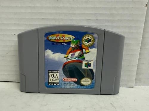 Wave Race 64 (Nintendo 64, 1996) N64 Authentic Tested Cartridge Only