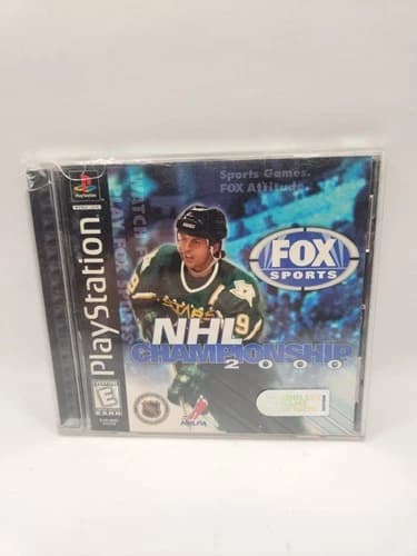 NHL Championship 2000 (Sony PlayStation 1, 1999) Cib Tested Read
