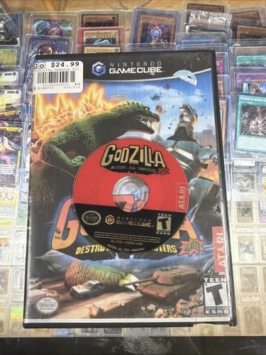 Godzilla: Destroy All Monsters Melee (Nintendo GameCube, 2002) DISC ONLY!!