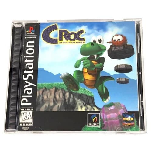 Croc: Legend of the Gobbos - PlayStation 1 PS1 Very Good, CIB, Scratch Free Disc