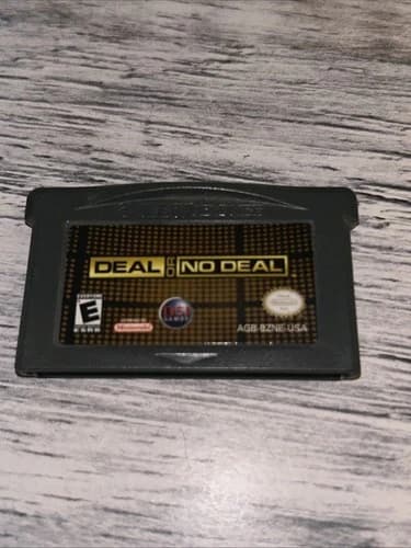 Deal Or No Deal Nintendo Game Boy Advance GBA Video Game Cartridge Authentic