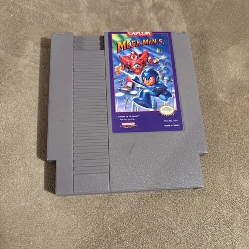 Mega Man 5 (Nintendo NES) Tested - Authentic