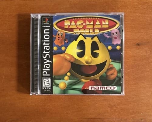 Pac Man World 20th Anniversary (Playstation 1 PS1) Black Label CIB w/ Reg Tested