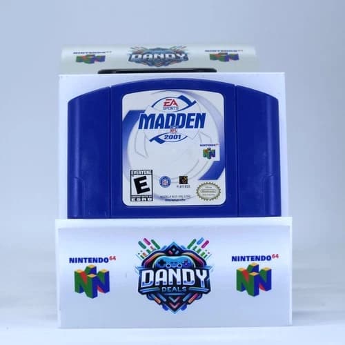 Madden 2001 N64 Authentic, Tested - Nintendo 64
