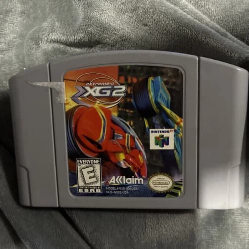 Extreme-G 2 XG2 (Nintendo 64 N64, 1998) Authentic. Cart Only