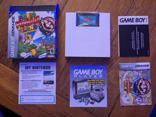 *CIB* Gameboy Advance Mario Pinball Land Good Condition