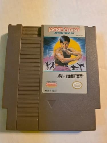 Jackie Chan's Action Kung Fu NES Cart Only