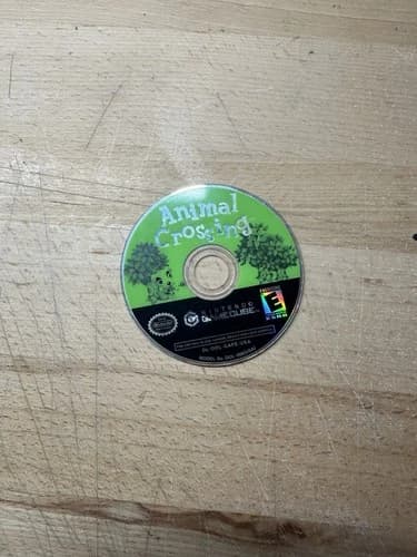 Animal Crossing Nintendo GameCube Disc Only Tested