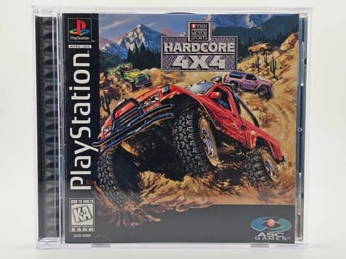 Sony Playstation 1 PS1 TNN Motor Sports Hardcore 4x4 CIB Cleaned & Tested