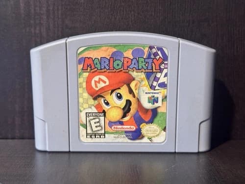 Mario Party (Nintendo 64, N64 1999) Authentic Game Cartridge Tested