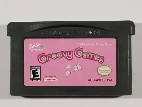 ¤ Barbie: Groovy Games ¤ (Game Cart) Good! Nintendo Gameboy Advance GBA OEM