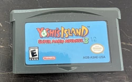 Yoshi's Island Super Mario Advance 3 For Nintendo Gameboy Advance GBA TESTED