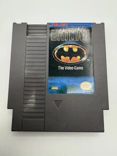Batman The Video Game Nintendo NES Authentic Cartridge - Tested Clean