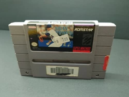 Nolan Ryan's Baseball (Super Nintendo SNES) (EX-RENTAL)