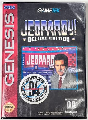 Jeopardy! Deluxe Edition (Sega Genesis 1993)...