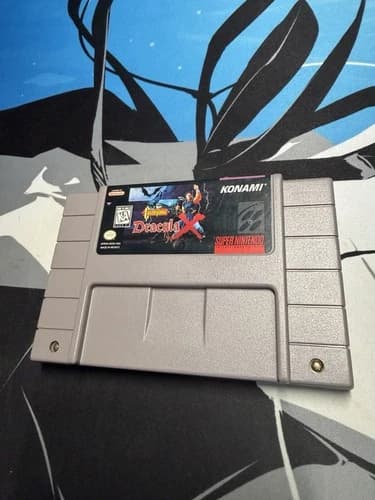 Castlevania: Dracula X (SNES, 1995) (NTSC-U/C) (See Description)