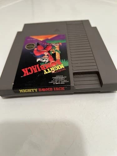 Mighty Bomb Jack Nintendo Nes Tested *Cartridge Only*