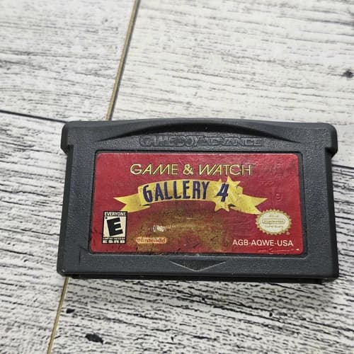 Gameboy Advance Game And Watch Gallery 4
