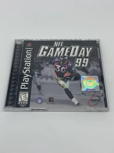 NFL GameDay 99 Sony PlayStation 1 PS1 (1998) - Tested And Working!