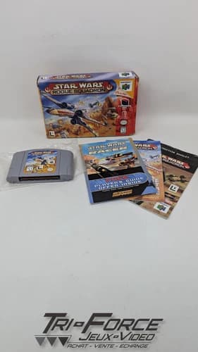 Star Wars Rogue Squadron Nintendo 64 N64 Complete CIB Tested Authentic