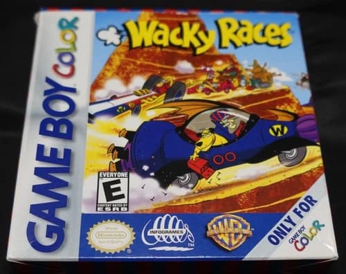 Wacky Races (Game Boy Color) ~ CIB Working