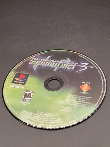 Syphon Filter 3 - PlayStation - Authentic - Loose Disc - NTSC/US