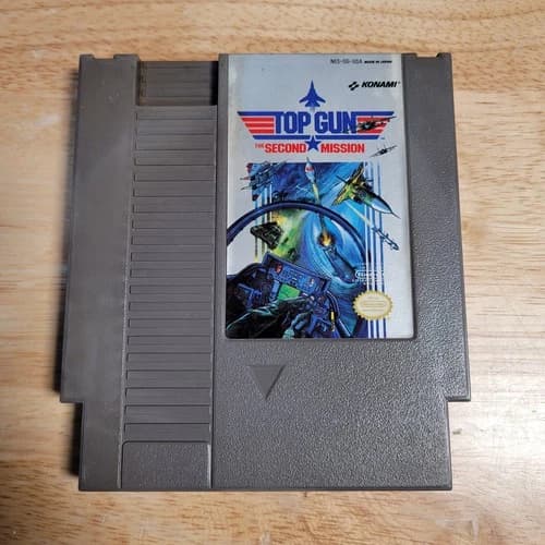 Top Gun: The Second Mission Nintendo Entertainment System, 1990 NES - Tested