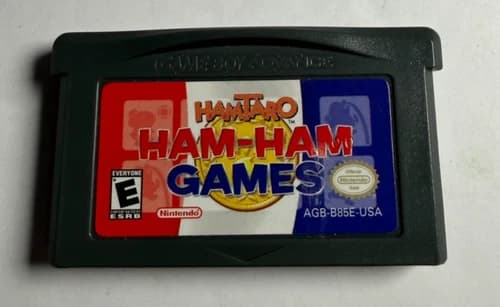 Rare Hamtaro: Ham Ham Games Nintendo GBA Gameboy Advance Authentic - Cart Only