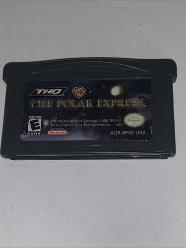 The Polar Express Nintendo Game Boy Advance Authentic - Movie Classic