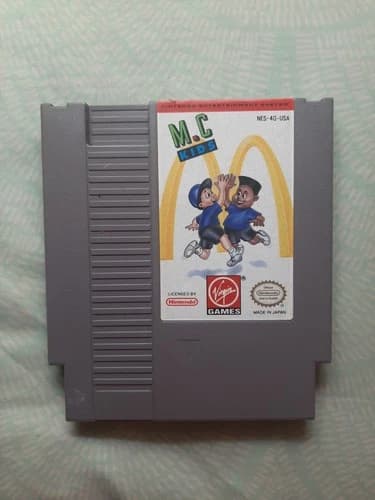 M.C.KIDS / M C KIDS for Nintendo NES - Nice label, Tested & works well