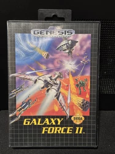 Galaxy Force II 2 Sega Genesis CIB Complete With Manual Working