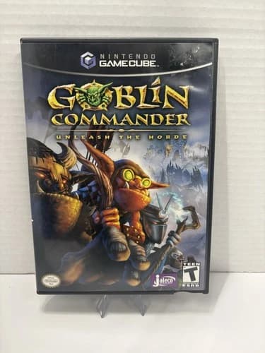 Goblin Commander: Unleash the Horde Nintendo GameCube Complete With Manual/REG